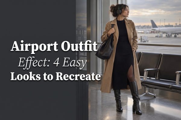 Airport Outfit Effect: 4 Easy Looks to Recreate