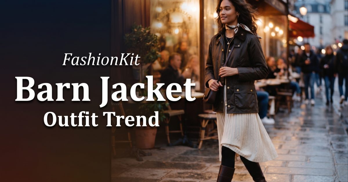 Barn Jacket Outfit Trend: 4 Easy Looks That Feel Current