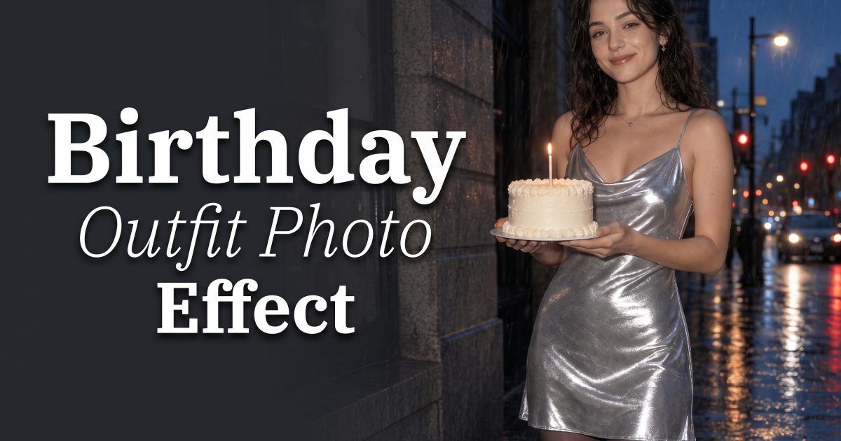 Birthday Outfit Photo Effect: 4 Easy, Fun Party Looks