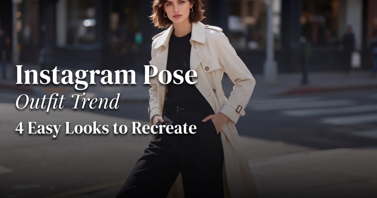Instagram Pose Outfit Trend: 4 Easy Looks to Recreate