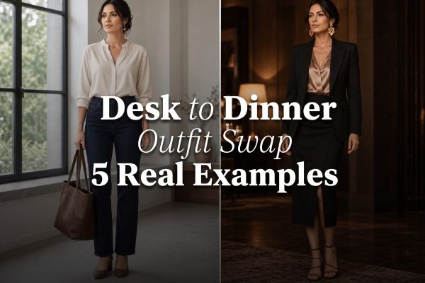 Desk to Dinner Outfit Swap: 5 Easy Real Examples