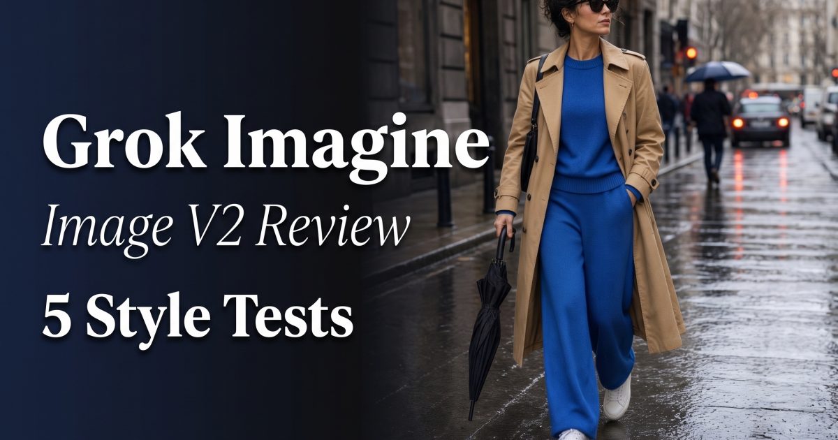 Grok Imagine Image V2 Review: 5 Smart Style Tests