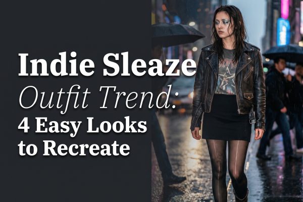 Indie Sleaze Outfit Trend: 4 Easy Looks to Recreate