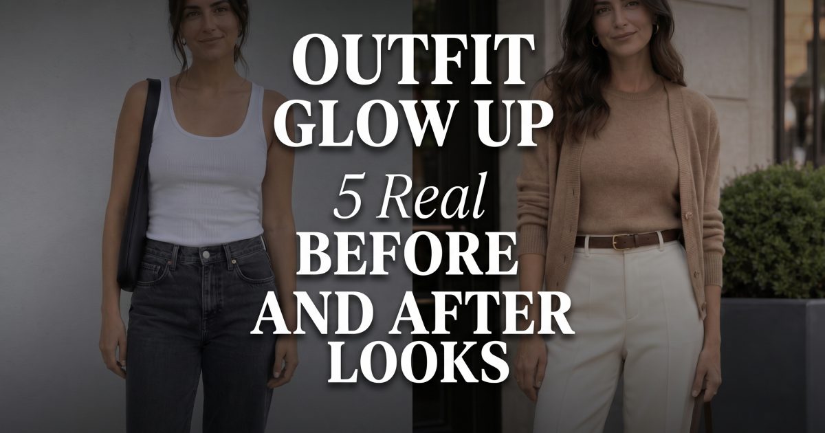 Outfit Glow-Up: 5 Real Before-and-After Looks