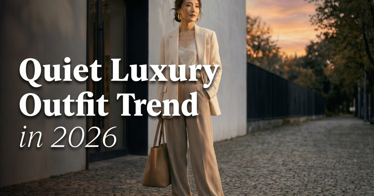 Quiet Luxury Outfit Trend in 2026: Softer, Cleaner, Easier