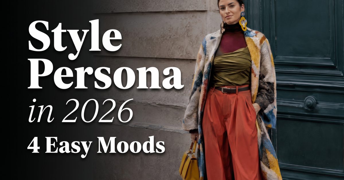 Style Persona Outfit Ideas in 2026: 4 Easy Moods