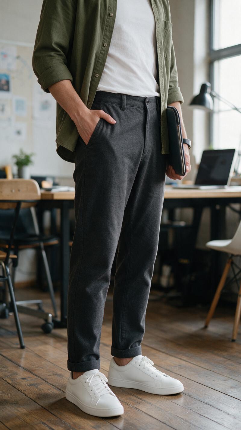 Casual coworking workwear outfit ideas